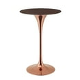 thumbnail image 2 of Modway Lippa 28" Wood Bar Table in Rose Cherry Walnut, 2 of 3