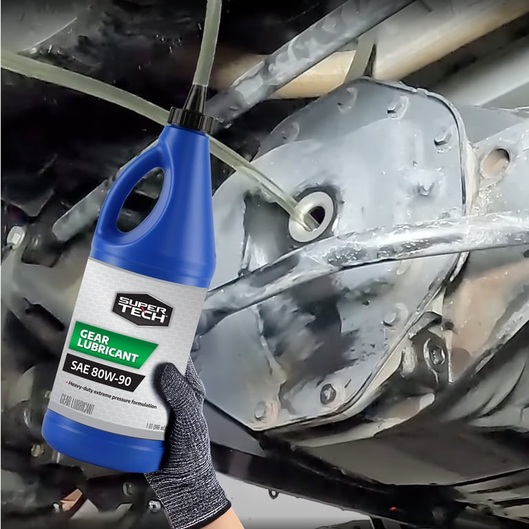 Super Tech Gear Lubricant SAE 80W-90, 1 Quart High-Performance