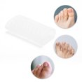 thumbnail image 3 of Unique Bargains 2 Pcs Durable Toe Guards Prevent Pain for Corns Blisters Medium Clear SEBS, 3 of 4