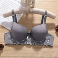 thumbnail image 2 of Posijego Women's Wireless Bra Lace Push up Everyday Bralette Breathable Comfortable Soft Bra for Women, 2 of 3