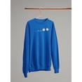 thumbnail image 3 of Daisy Bicycle Adventure Sweatshirt Women -Image by Shutterstock, Female x-Large, 3 of 4
