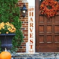 thumbnail image 6 of Fall Happy Harvest Porch Sign - 72" Rustic Farmhouse Welcome Decor, 6 of 7