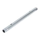 thumbnail image 1 of Unique Bargains 1 Pcs Llave de bujía Duradera Spanner Socket Remover 185x15mm Tono Plateado Acero de Alto Carbono Hexagonal 10mm,11mm para Automóvil Motocicleta Cortacésped, 1 of 1