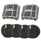 thumbnail image 2 of Filter Kit For Bissell 3418 3415 For Pet Hair Eraser 3774F 3774 3774G 3775 3402 Replacement Robot Sweeper Spare Part Accessories, 2 of 10