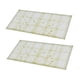 thumbnail image 5 of 2 reglas de acolchado de acrílico transparente de doble color, herramienta de medición DIY para dibujar márgenes de costura, 11,8 x 5,9 x 0,1 pulgadas, 5 of 14