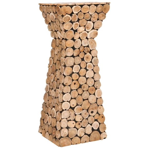 Safavieh Jefferson Coin Stool, Natural
