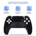 thumbnail image 4 of Black Cat PS5/PS5 Slim Digital Disc Skin Sticker For Console And Controller Skins, 4 of 7