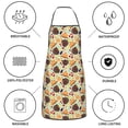 thumbnail image 6 of Fuzoiu Thanksgiving Print Kitchen Cooking Aprons,Kitchen Cooking BBQ Aprons,Chef Apron with 2 Pockets for Men Women,Art Aprons for Painting Pottery Ceramics, 6 of 7