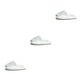 thumbnail image 2 of Minnieouse 10 pares de zapatillas de hotel desechables de lana Coral para hombre y mujer, zapatos cálidos de Color sólido, zapatillas de casa, Type1 NO1, 2 of 6