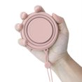 thumbnail image 2 of WDOplteas Plegable 180ml Con Tapa Retráctil Portátil Silicona para Viajes (rosa), 2 of 9