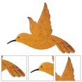 thumbnail image 4 of Zeus 3Pcs Hummingbird Statue Decorative Nice-looking Metal Balcony Attractive Exterior Decoration Home Decor, 4 of 7