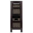 thumbnail image 3 of Leo 4pc Storage Shelf with Basket Set, 3 of 7