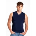 thumbnail image 1 of Camiseta Cuello V manga Sisa Microfibra Diane & Geordi Colombia 3995 azul XL, 1 of 3