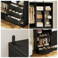 thumbnail image 4 of Homieasy Modular Closet System with 4 Drawers, 47.2" Closet Organizers with Cube Storage and Pant Rack, Ideal Closet Organizers and Storage Unit, 4 of 6
