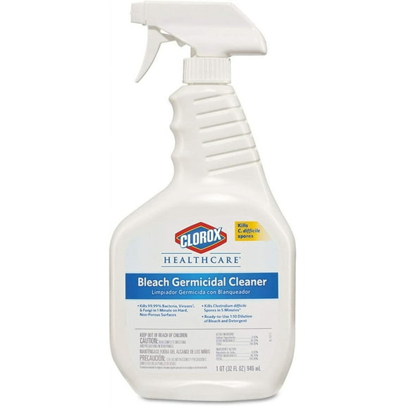CLO68970 - Bleach Germicidal Cleaner, 32oz Spray Bottle, 6/case