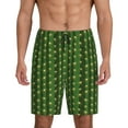 thumbnail image 3 of Lsque Cactus1 Mens Sleep Pajama Shorts,Short Pajama Pants, Cotton Ultra-Soft Knit-Medium, 3 of 9