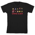 thumbnail image 5 of Sonic The Hedgehog Game Over Pixel Characters Boy's Black T-shirt-Small, 5 of 7
