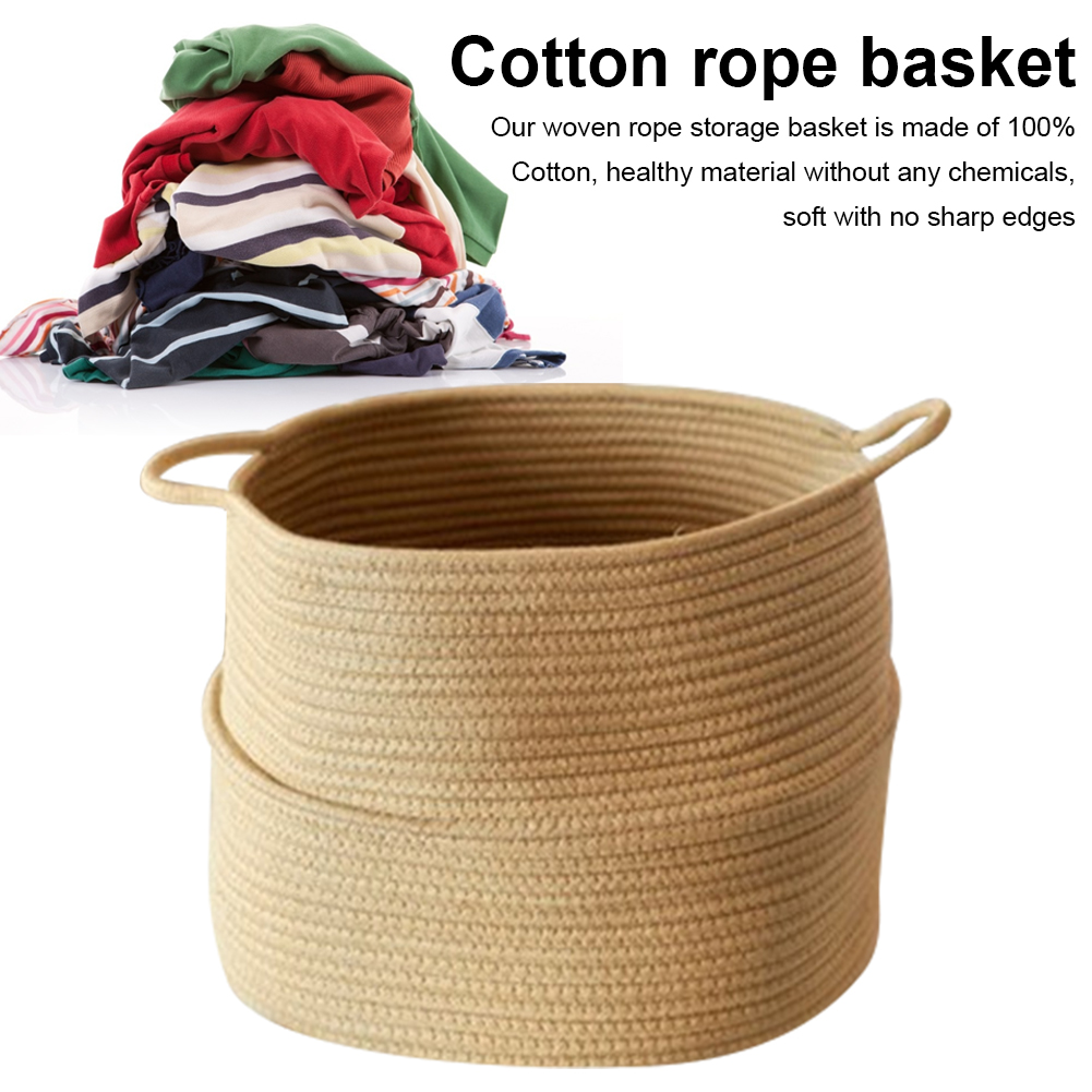 rope toy basket