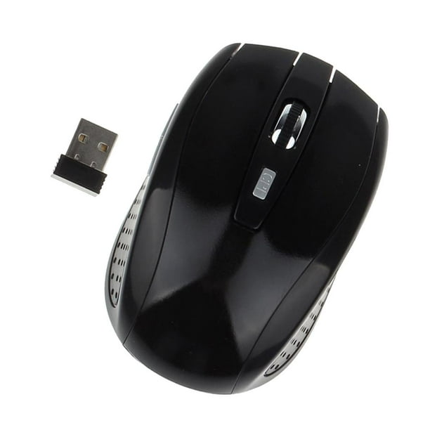 Ratón óptico Móvil Inalámbrico Ergonómico de 2.4G + Nano Receptor USB para Computadora Portátil, PC, Computadora, Chromebook, , Computadora Por Hugo Ratón óptico inalámbrico