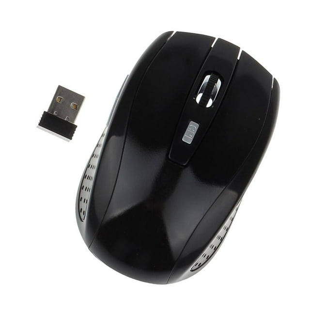 Mouse USB Sunnimix 2 Receptor 6Button 1800dpi Ratón óptico inalámbrico