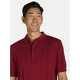 thumbnail image 4 of Tribekka 44 Men's Ribbed Refined Sweater Polo with Short Sleeves, Sizes XS-2XL, 4 of 5