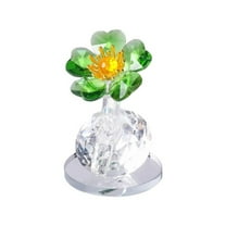 AUDeals Glass Flowers Figurines Elegant Handmade Floral Collectibles for Home Décor, Anniversary, Wedding, Mother’s Day & Valentine’s Gifts