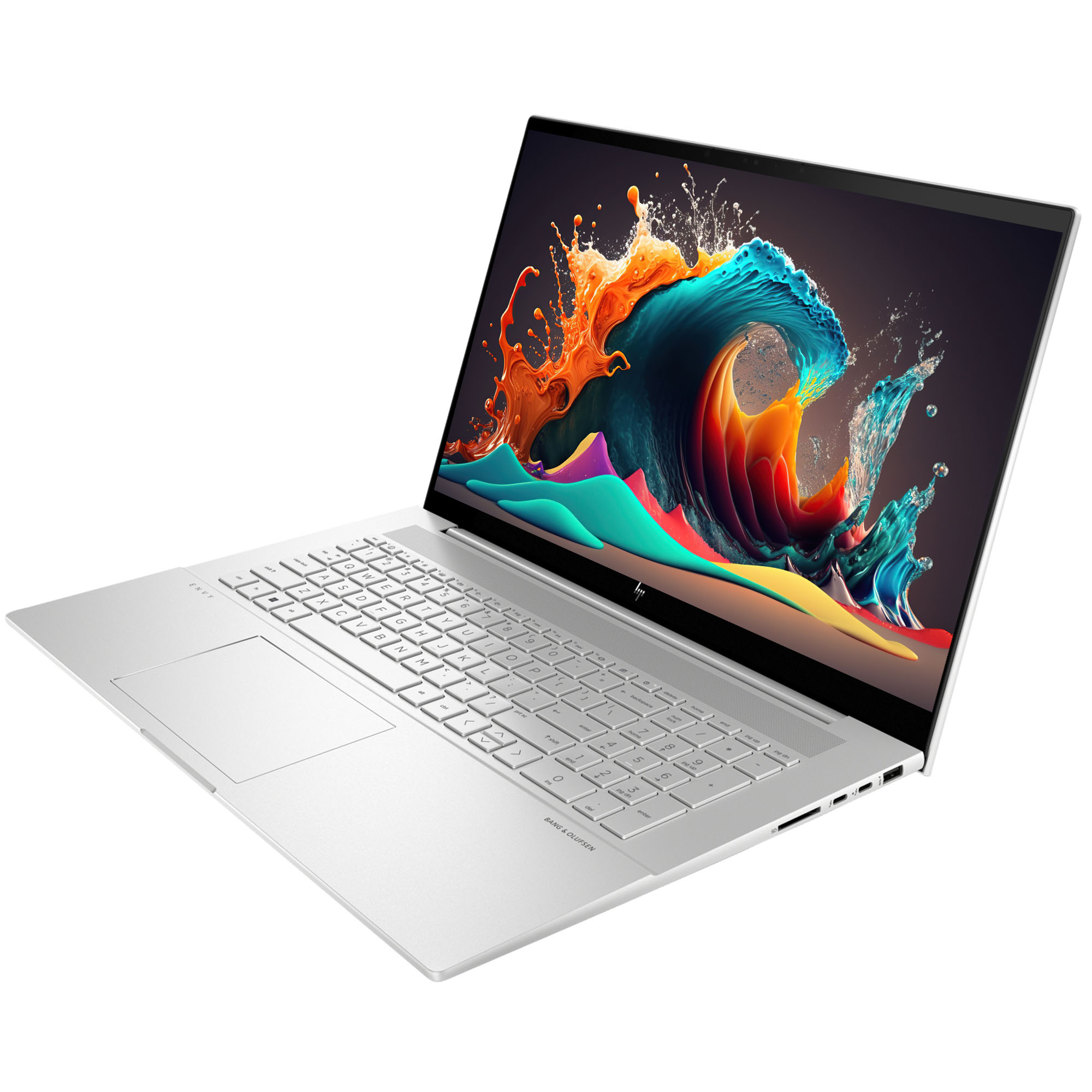 HP Envy 17 17.3" FHD Touchscreen [Windows 11 Pro] Business Laptop, Intel 12-Core i7-1260P, 32GB DDRR4 RAM, 2TB PCIe SSD, Iris Xe Graphic, Backlit KB, Wi-Fi6, Bluetooth 5.3, w/Office Accessories - image 3 of 6