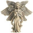 thumbnail image 1 of BRIGHTFUFU Estatua de latón vintage figura de latón decoración de escritorio de estatua de forma creativa, 1 of 8