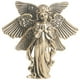 thumbnail image 1 of Estatua de ángel de latón vintage, figura de latón, estatua creativa en forma de Cupido, decoración de escritorio, 1 of 7