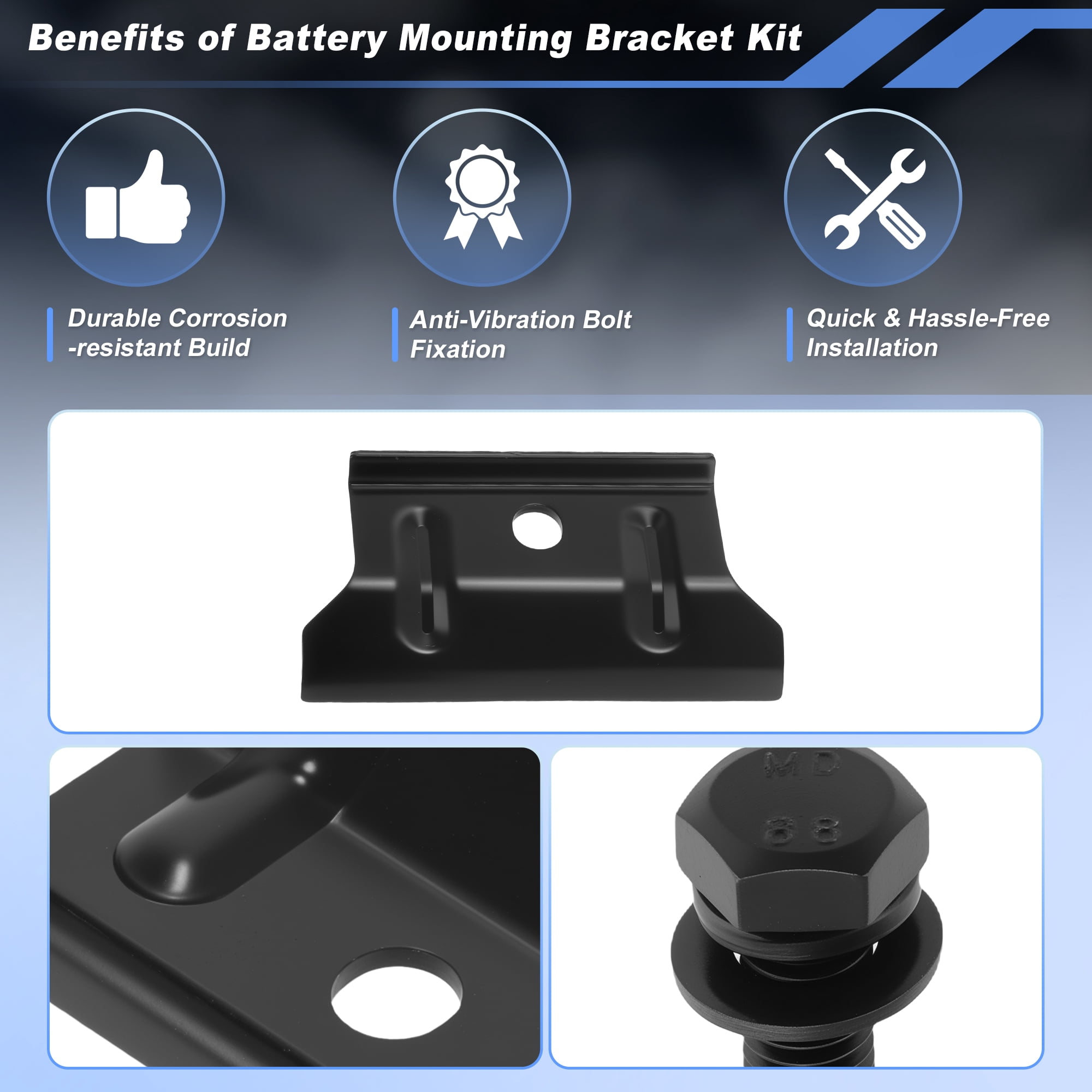 Unique Bargains Battery Retaining Clip for Hyundai Azera Santa Fe 371601M000