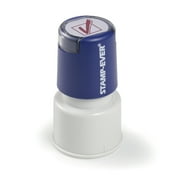Stamp-Ever Pre-Inked Message Stamp – Checkmark, Red Ink – Impression Size: 3/4 Round
