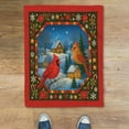thumbnail image 3 of Cardinal Couple Christmas Gift Blanket, Red Cardinal Holiday Throw, Xmas Couple Bird, Wedding Anniversary Cozy Fleece, Merry Christmas Bird Blanket, 3 of 4