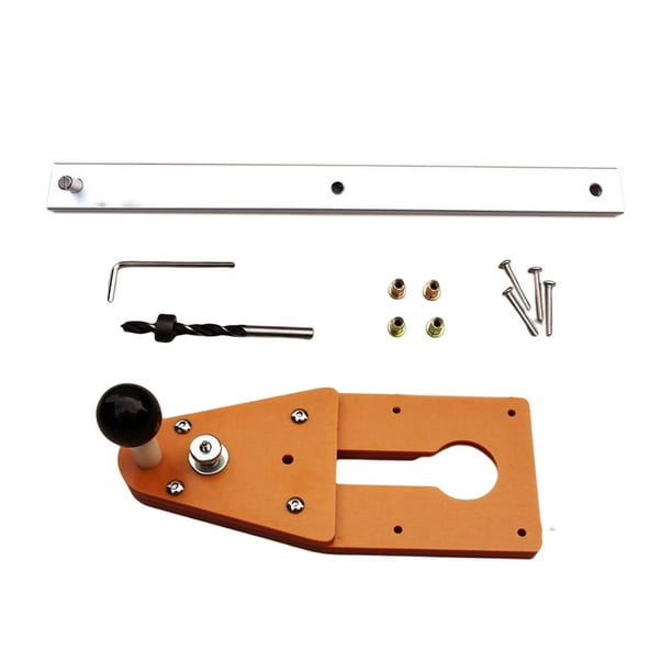 Plantilla de Círculo Profesional, Herramienta de Mano, Práctica, Multifuncional, Duradera, Enrutador de Madera con Tapa Equilibrada de 2-36cm para Acc Zulema Plantilla de corte circular