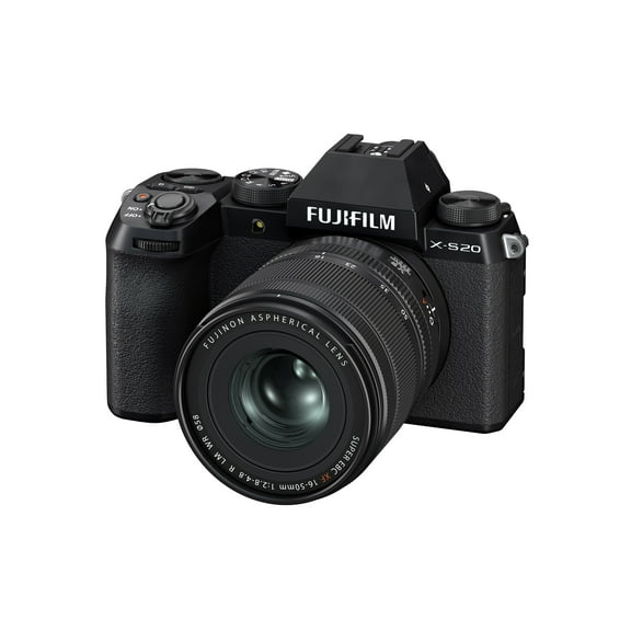Fujifilm X-S20 Camera Body with FUJINON XF16-50mm F2.8-4.8 R LM WR Compact and Lightweight Lens Kit (Black)