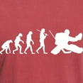 thumbnail image 3 of CafePress - The Evolution Of The Hockey Goalie T Shirt - Mens Comfort Colors Shirt, 3 of 5