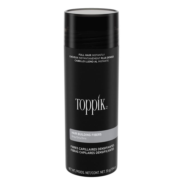 Fibras de Construcción de Pelo TOPPIK Gris 1.94 oz