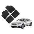 thumbnail image 6 of All Weather Floor Mats For 2010 to 2019 Ford Taurus with Safety Locks - Front and Rear - Black - ecoMats, 6 of 9