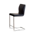 thumbnail image 3 of Lodia II Contemporary Counter Height Chair With Black Pu Set of 2 - Saltoro Sherpi, 3 of 3