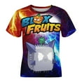 thumbnail image 6 of Kids Blox Fruit T-Shirts, Youth SpikeFruit T-Shirts, Casual Crew Neck Shirts for Boys Girls, Fashion 3D Print Short Sleeve Tee, 6 of 9