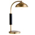 thumbnail image 3 of Henn&Hart 9" Brass/Matte Black Metal Table Lamp, 3 of 10