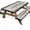 Brown Plaid, variant on Picnic Table Cover with Bench Covers Elastic Edges, American Flag Fitted Table Cover, Outdoor Patio Camping Essentials 60 Inch 3PCS, Waterproof Camping Fitted Tablecloth