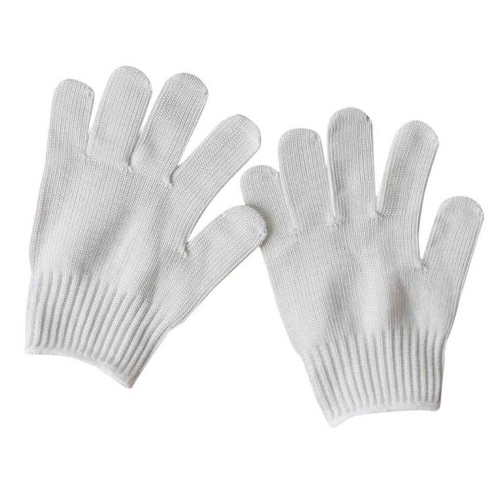 Gear Steel Wire Mesh Non-slip Arm Protection Sleeves Work Gloves for Home Garden 