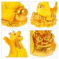 thumbnail image 5 of 4 Pcs Statue de Dragon Décoration Modèle de Dragon Zodiaque Sculpture en Résine pour Étagère de Table, 5 of 5