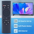 thumbnail image 3 of Nrdde New EH-LS300 Voice Replacement Remote Control for Epson EpiqVision LS300 3LCD Short Throw Ultra Smart Projector 2212168 RC4261804 4261804 LS300W, Mini EF12 Smart Streaming Laser Projector Black, 3 of 5