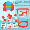 thumbnail image 3 of Tablero de baloncesto de plástico para niños, juguetes creativos de tiro, juegos para padres e hijos en interiores, artículos deportivos, 3 of 5