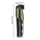 thumbnail image 3 of Afeitadora de barba al vacío para hombres | Recortadora automática de succión de cabello | Longitud de hoja ajustable | Pantalla LCD | 20 Ajustes de Longitud | USB recargable | IPX6 Resistente al, 3 of 9