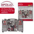 thumbnail image 2 of Apollo Tools 79 Piece Multi-Purpose Tool Kit - DT9411, 2 of 13