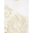 thumbnail image 6 of TiaoBug Kids Girls Boys Winter Thicken Warm Flannel Thermal Underwear Set Beige 2-3, 6 of 7