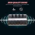 thumbnail image 2 of Mini o Mixer Portable 4 Channel Microphone Instrument o Mixer with Volume Adjustment, 2 of 5