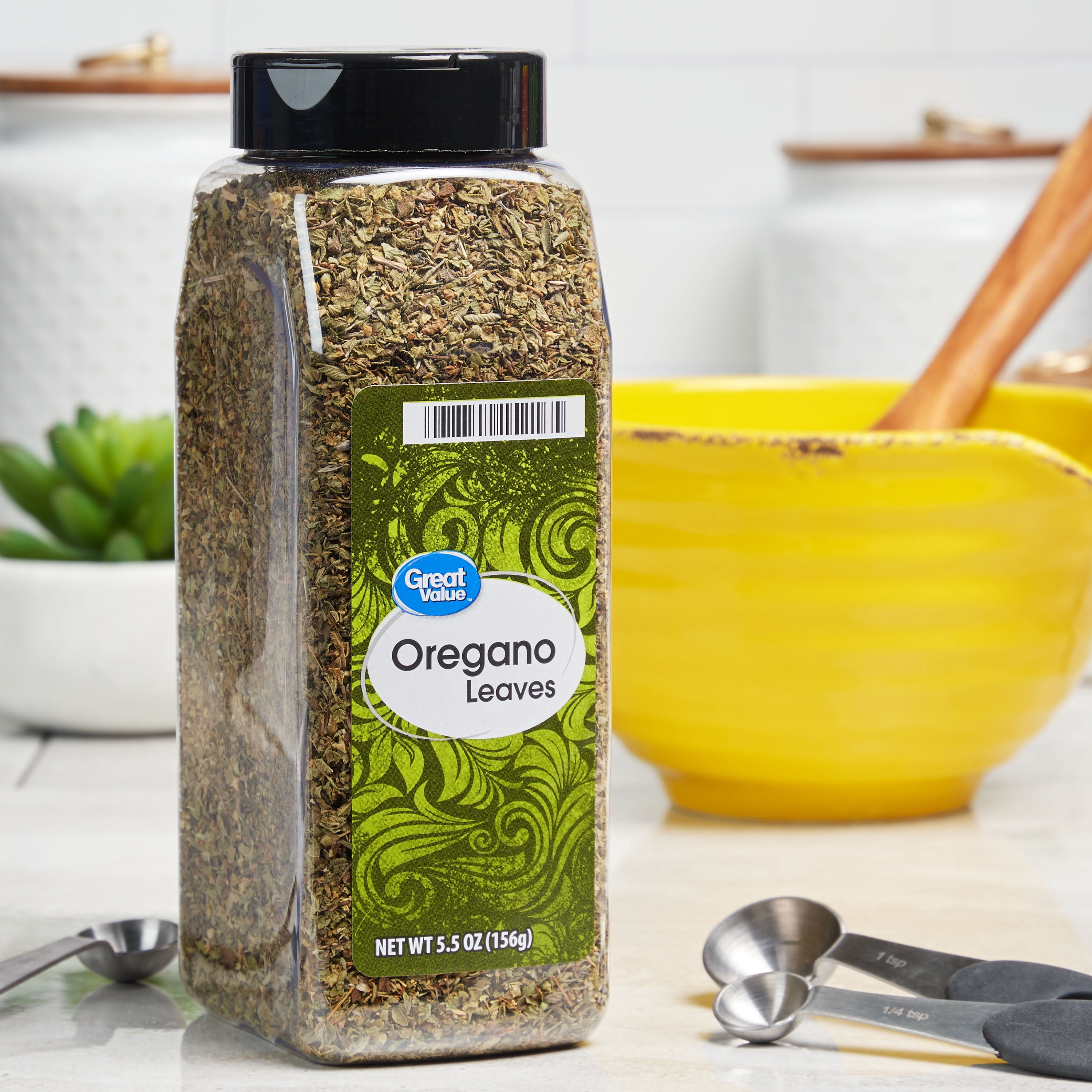 Great Value Oregano Leaves, 5.5 oz